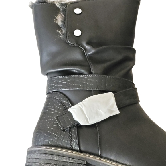 Women's GC Shoes BAILEY MOTO Boots Black 7.5 NWOT - Picture 5 of 13